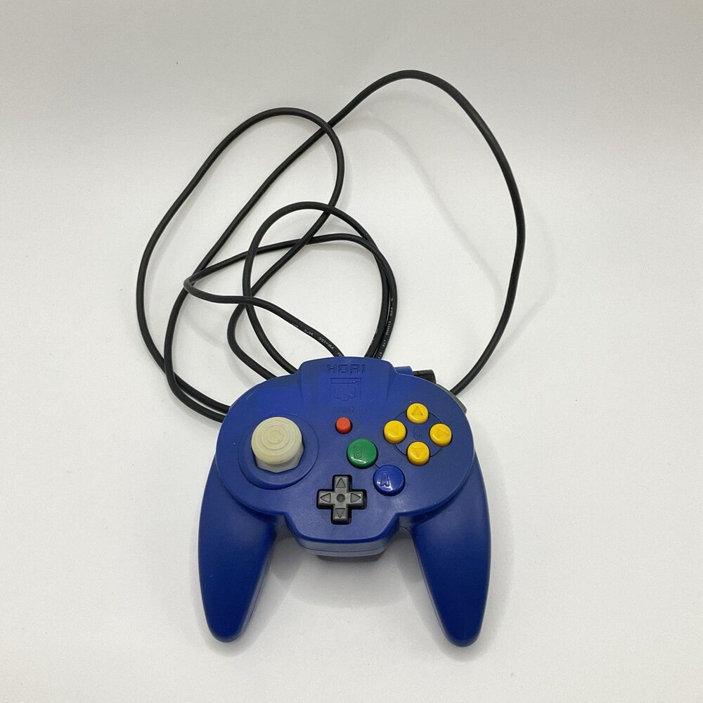 HORI Horipad Mini 64 Controller for Nintendo 64 N64 Japan Blue UNTESTED